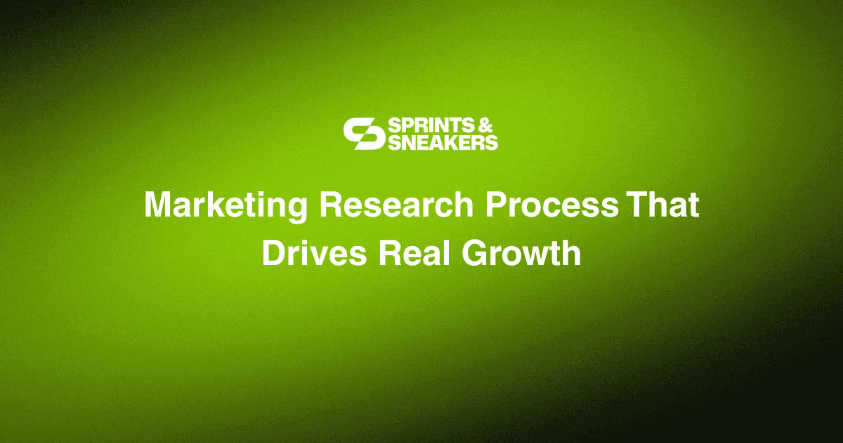 Marketing Research Process That Drives Real Growth illustration