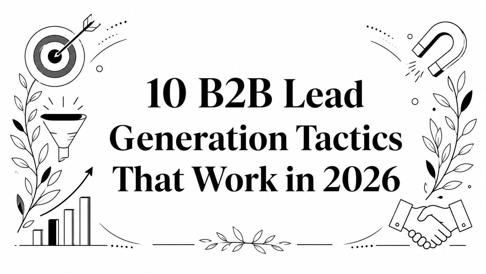 10 B2B Lead Generation Tactics That Work in 2026 illustration