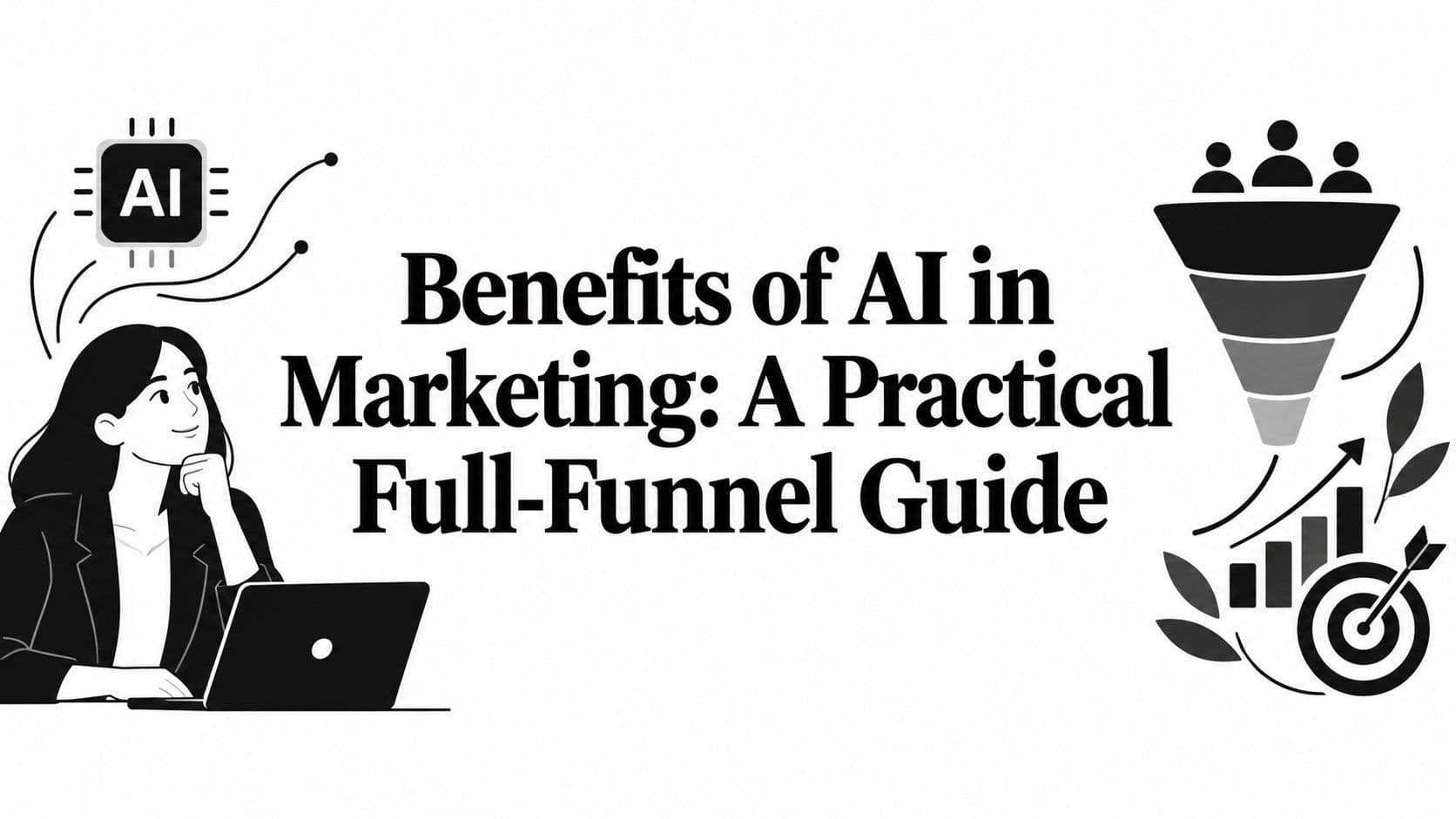 Benefits of AI in Marketing: A Practical Full-Funnel Guide illustration