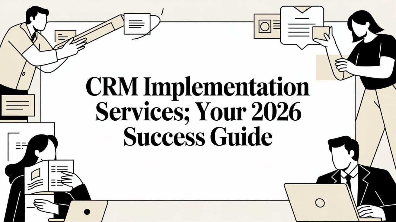 CRM Implementation Services: Your 2026 Success Guide illustration