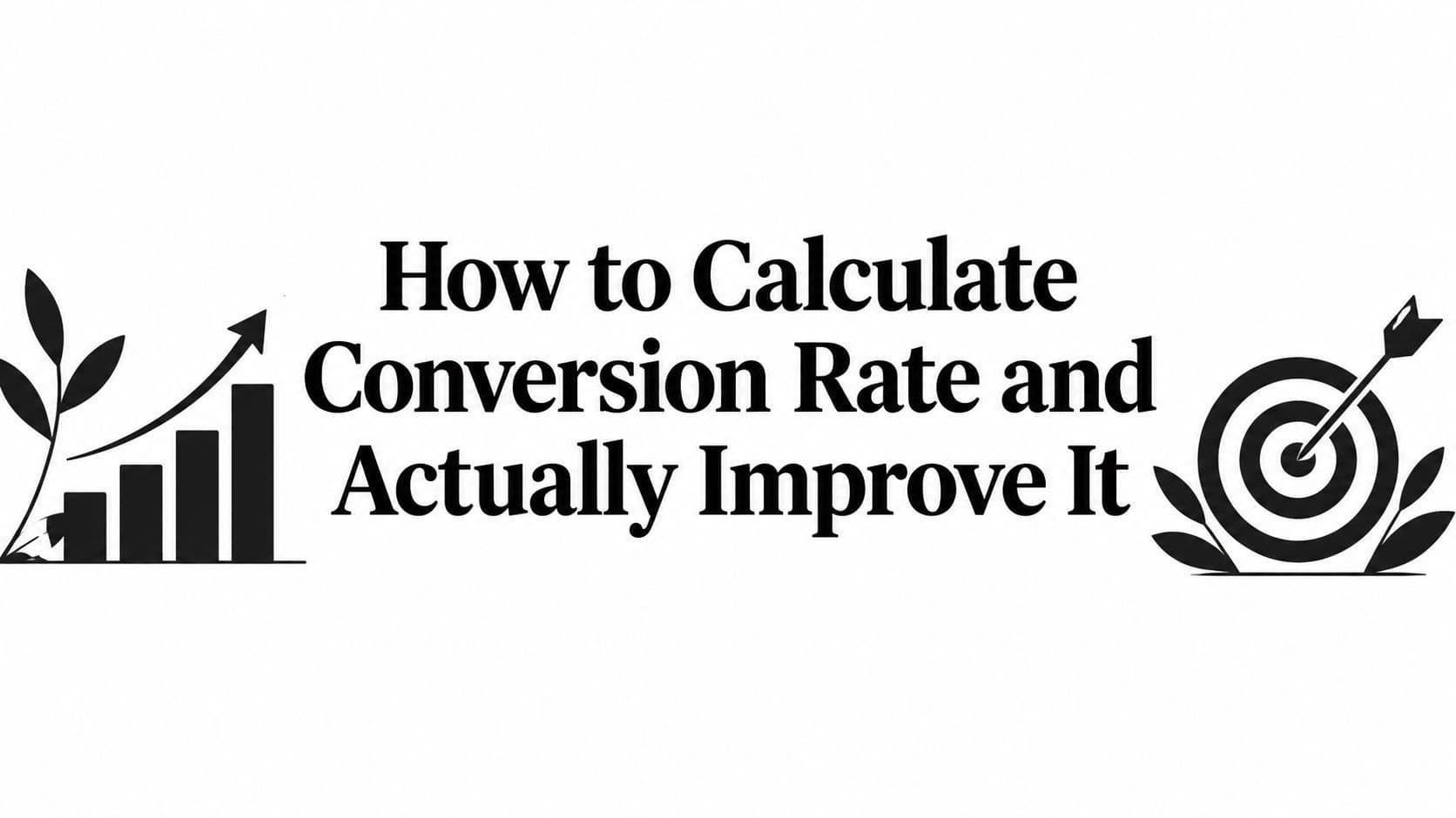 How to Calculate Conversion Rate and Actually Improve It illustration