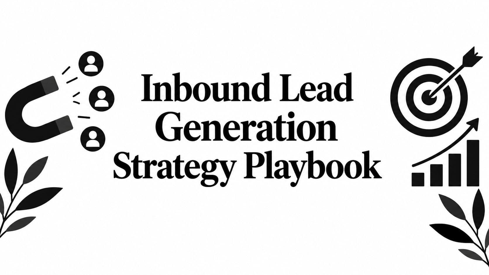Inbound Lead Generation Strategy Playbook illustration