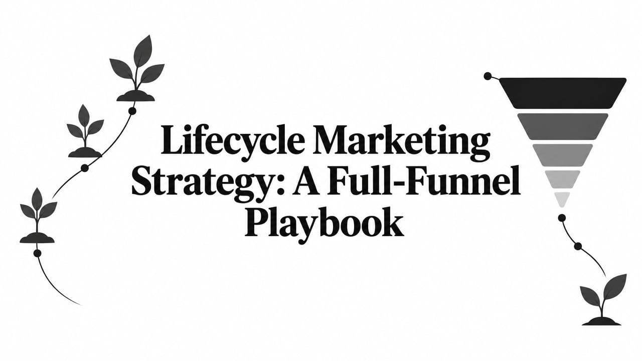 Lifecycle Marketing Strategy: A Full-Funnel Playbook illustration