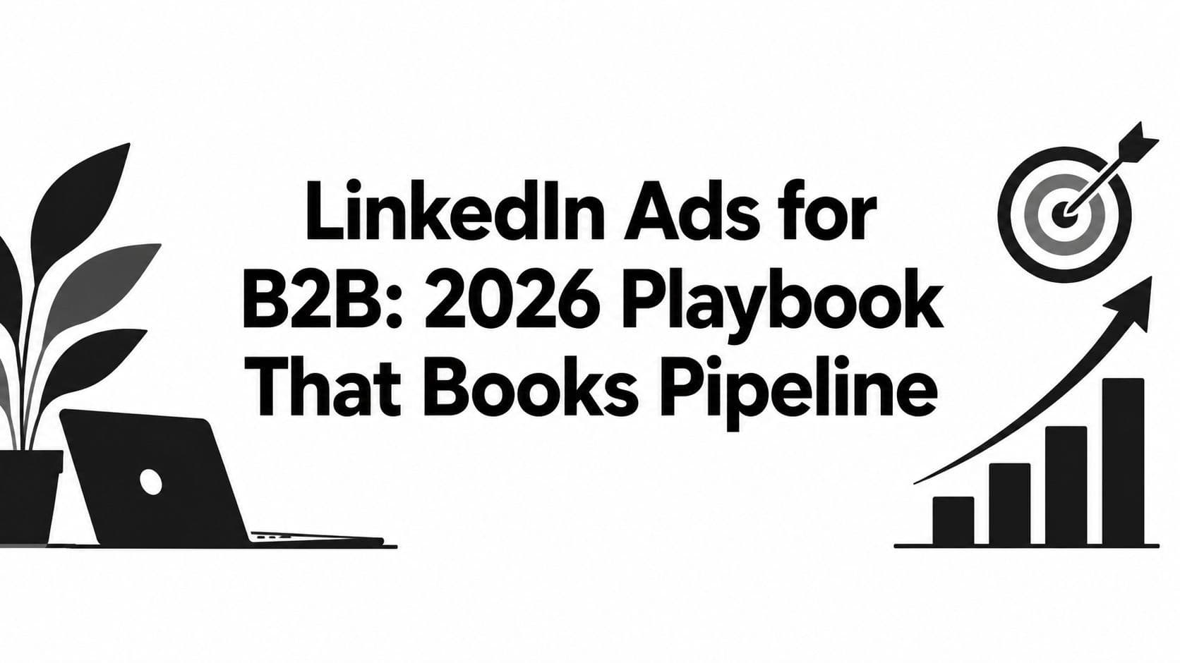 LinkedIn Ads for B2B: 2026 Playbook That Books Pipeline illustration