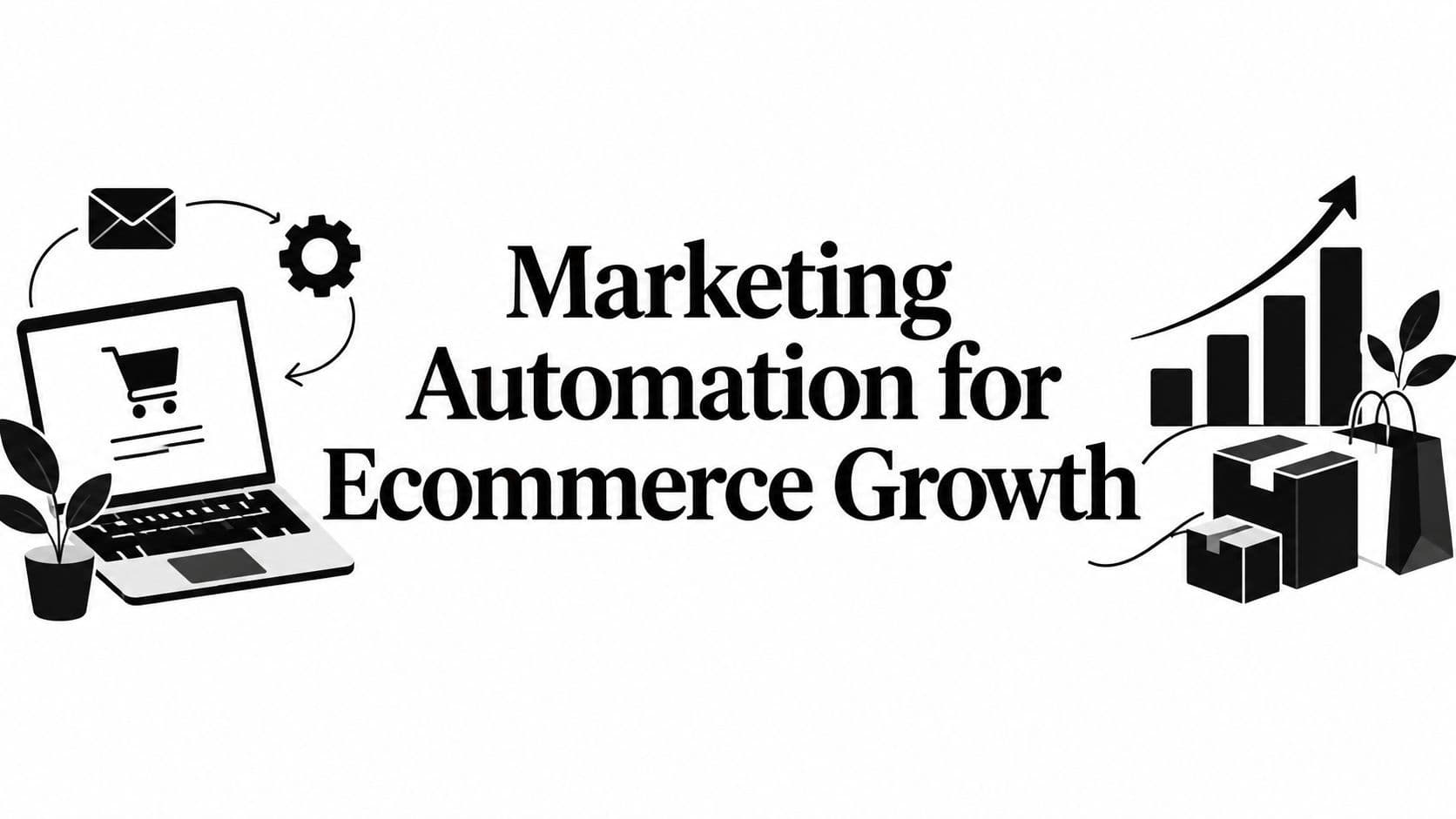 Marketing Automation for Ecommerce Growth illustration