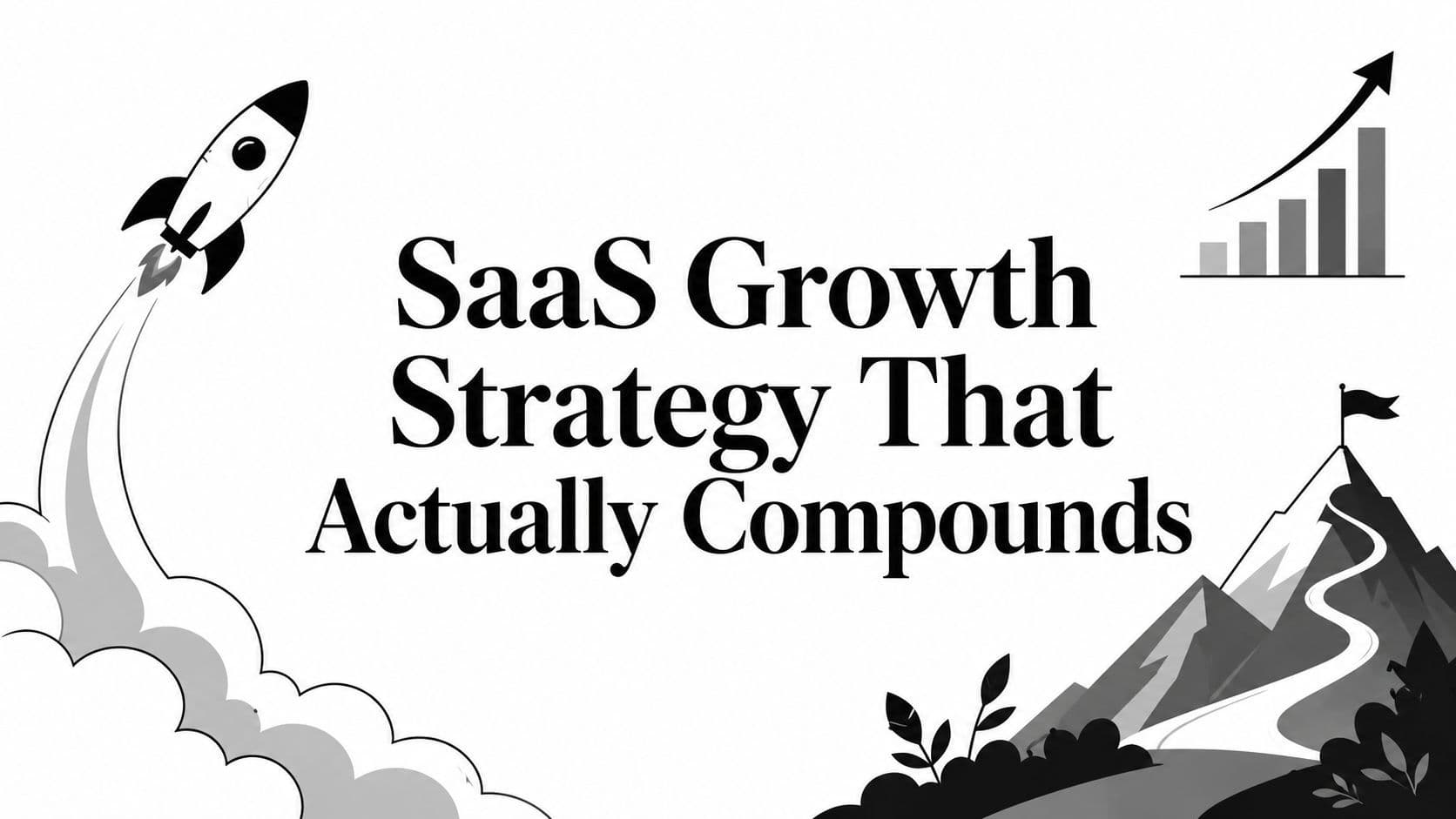 SaaS Growth Strategy That Actually Compounds illustration