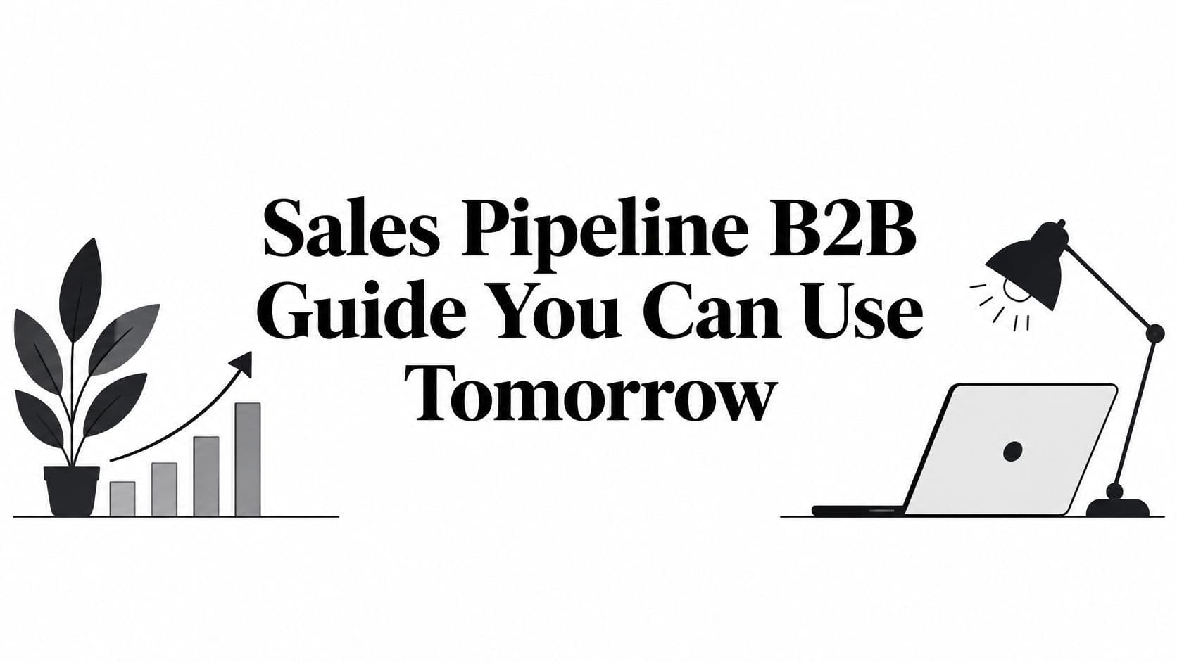Sales Pipeline B2B Guide You Can Use Tomorrow illustration