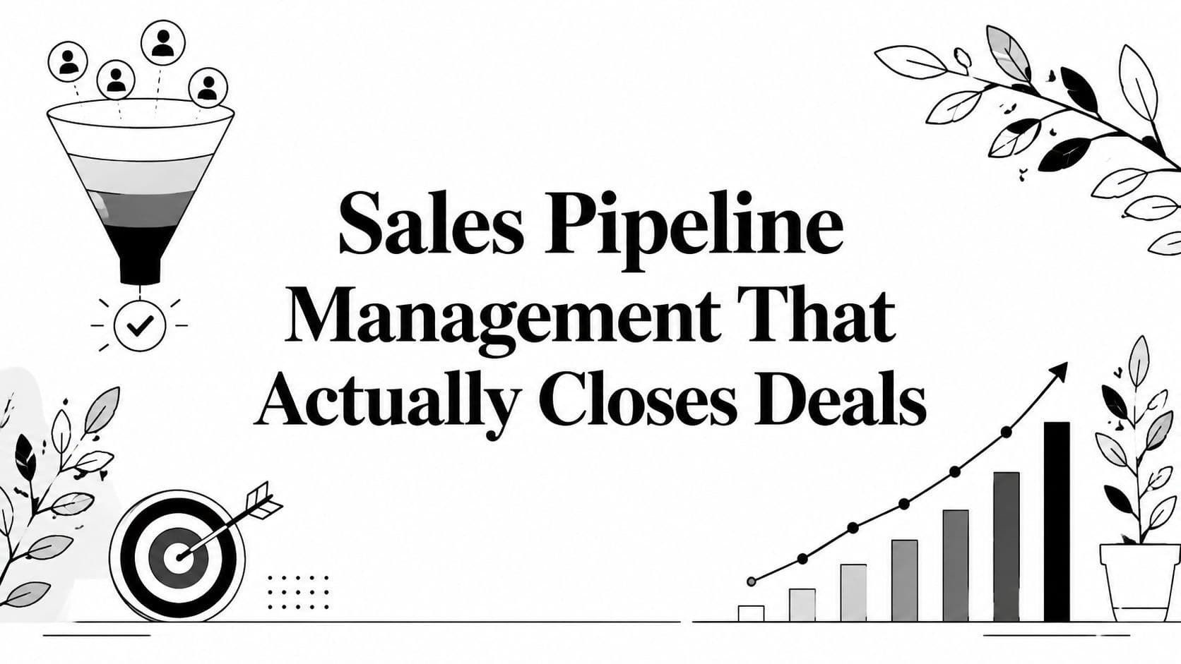 Sales Pipeline Management That Actually Closes Deals illustration